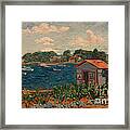 Summer Marthas Vineyard Framed Print