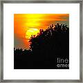 Summer Sunset #3 Framed Print