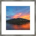 Summer Sunset At Shawnee Peak Framed Print