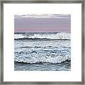 Summer Waves Seaside New Jersey Framed Print