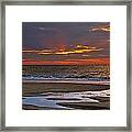 Sun Ray Sunrise Framed Print