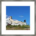 Sunbathing Framed Print