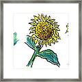 Sunflowers Trio Framed Print