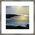 Sunlight On The Bay Framed Print