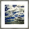 Sunlight Through The Clouds Framed Print