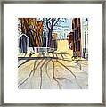 Sunny December Afternoon Framed Print