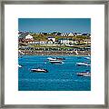 Sunny Summer Day On Kilkee Bay Framed Print