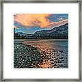 Sunrise Kiva Beach Framed Print