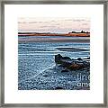 Sunset And Shadow Framed Print
