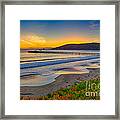 Sunset At Avila Beach Framed Print