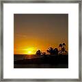 Sunset At Ko Olina Framed Print