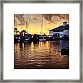 Sunset At Westend #iphone5 Framed Print