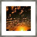 #sunset #beautiful #photooftheday Framed Print