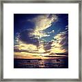 Sunset Framed Print