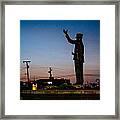 Sunset Conductor Framed Print