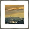 Sunset Glow Framed Print