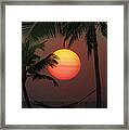 Sunset In The Keys Framed Print