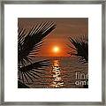 Sunset Framed Print