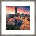 Sunset Light Framed Print