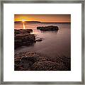 Sunset Over Donegal Framed Print