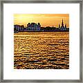 Sunset Over New Orleans Framed Print