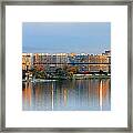 Sunset Over Watergate Framed Print