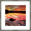 Sunset Passion Framed Print