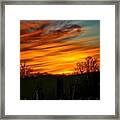 Sunset Framed Print