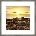 Sunset Point Loma 20130915 Framed Print