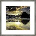 Sunset Reflected Framed Print