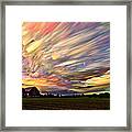 Sunset Spectrum Framed Print