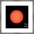 Sunspots Framed Print