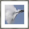 Supersonic Super Hornet Framed Print