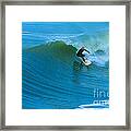 Surfer Huntington Beach California Framed Print