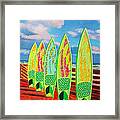 Surfs Up Framed Print