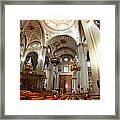 Surrounded By Baroque In Puebla Framed Print
