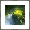 Surrounded By Mist Framed Print