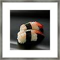 Sushi Amaebi Framed Print