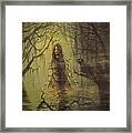 Swamp Witch Rising Framed Print