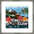 Swan's Cove Framed Print