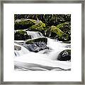 Sweet Creek Oregon 3 Panorama Framed Print