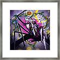 Sweet Loving Dreams In Halloween Night Framed Print