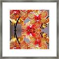 Sweet Orchid Reflection Framed Print