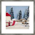 Sweet Sleigh Ride Framed Print