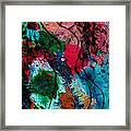 Swimming Nude Framed Print