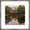 Sycamore Pool Reflection Framed Print