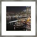 Sydney's Circular Quay Framed Print