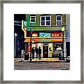 Syd's Bar Framed Print