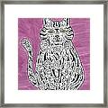 Tabby Cat Framed Print