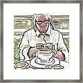 Taj Breakfast Framed Print